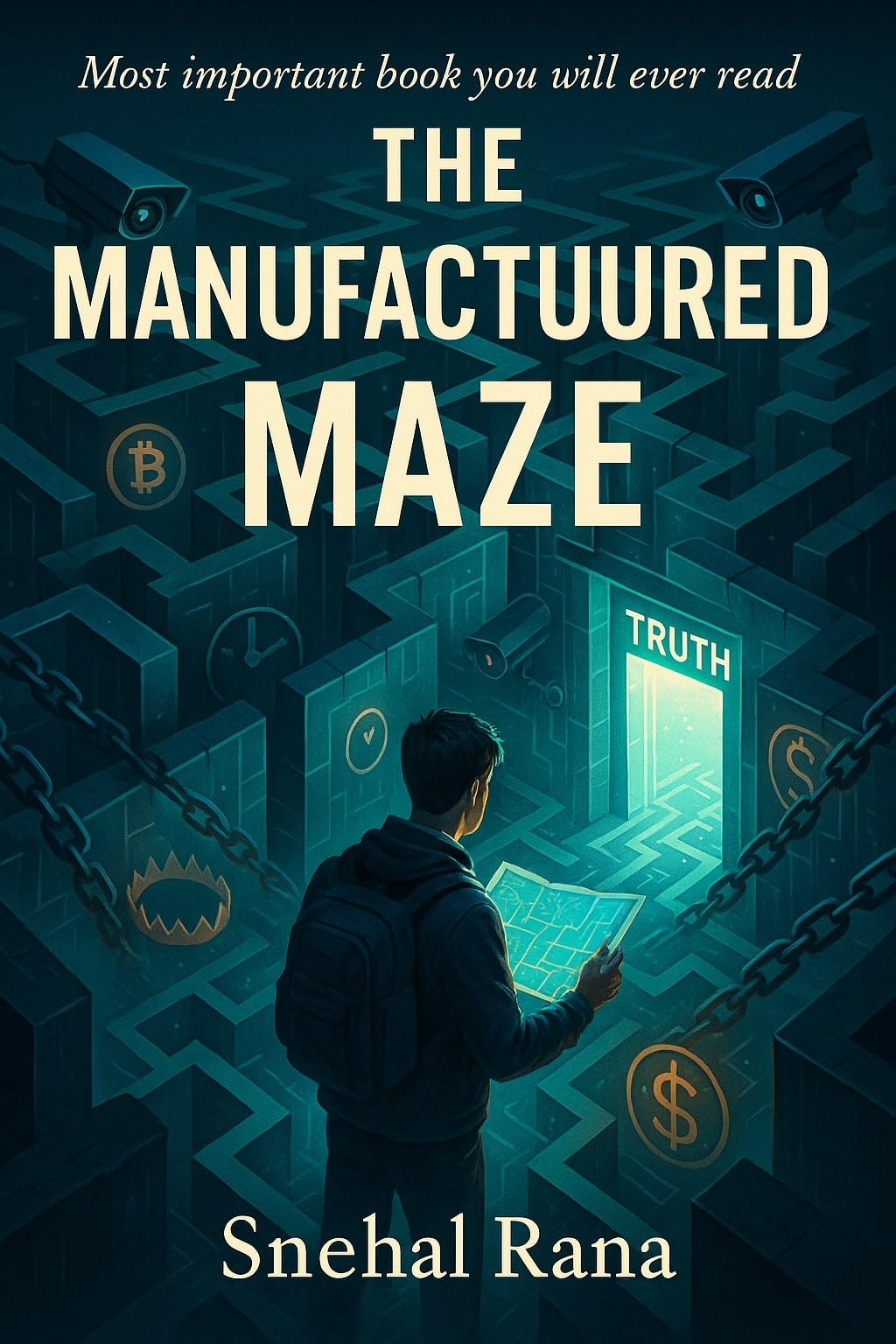 Book cover of The Manufactured Maze by Snehal Rana