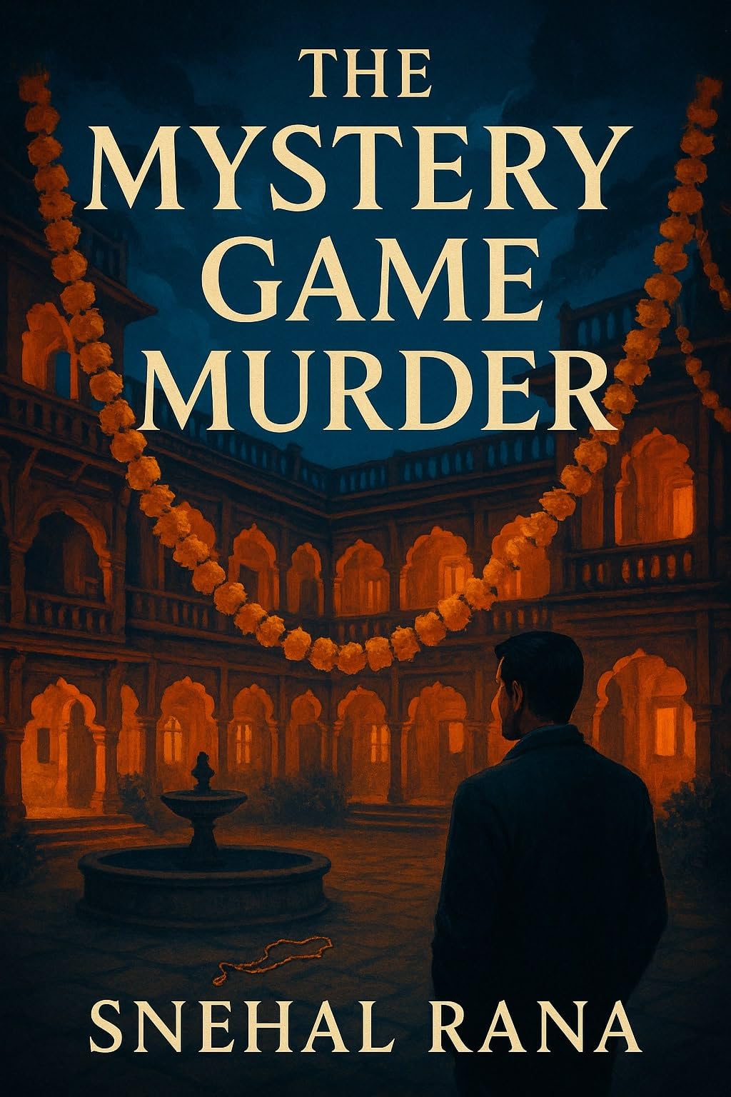 Book cover of The Mystery Game Murder by Snehal Rana — Navrangpur Murder Mysteries Book 7