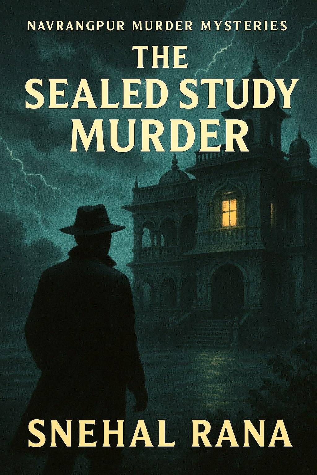 Book cover of The Sealed Study Murder by Snehal Rana — Navrangpur Murder Mysteries Book 3